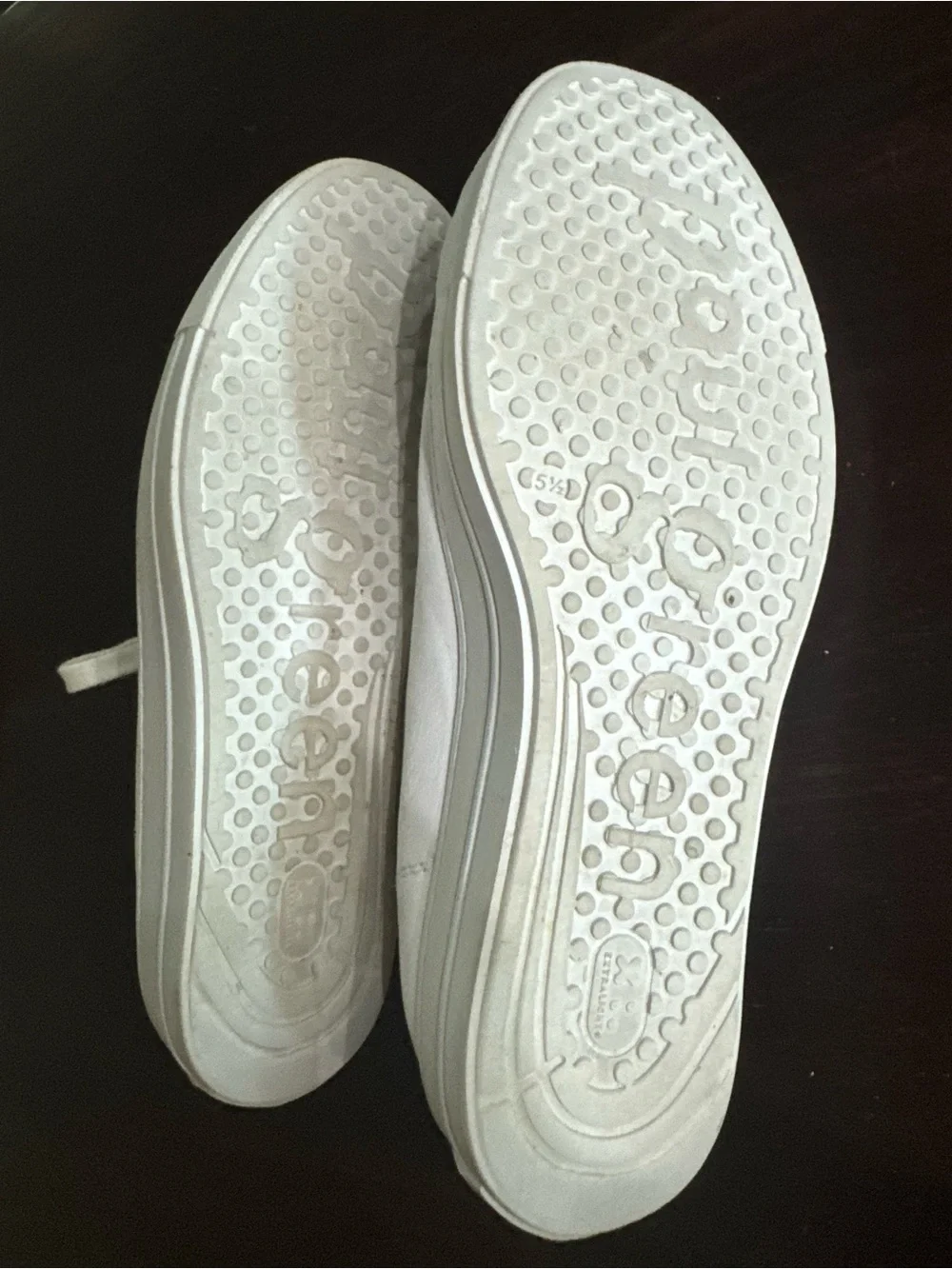 Paul Green Tamara White Leather Low Top Sneakers.  size 8
